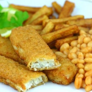 Oven Ready: Cod Battered Jumbo Fish Fingers (70g) - 15 title=