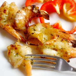 Prawn: King Prawns in Garlic - 1kg title=