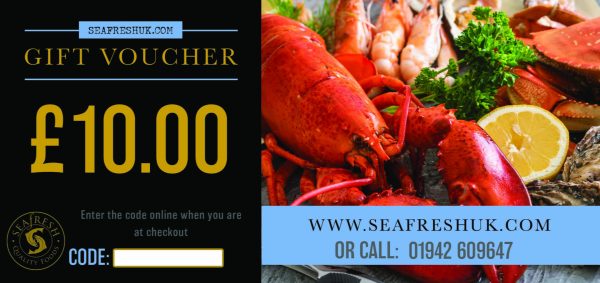 Buy SEAFRESH £50 GIFT VOUCHER online
