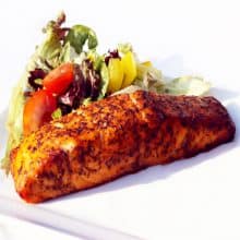 Mint Marinaded Salmon - 4
