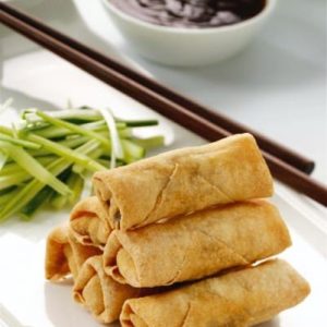 product: Crispy Duck Spring Rolls (40) title=