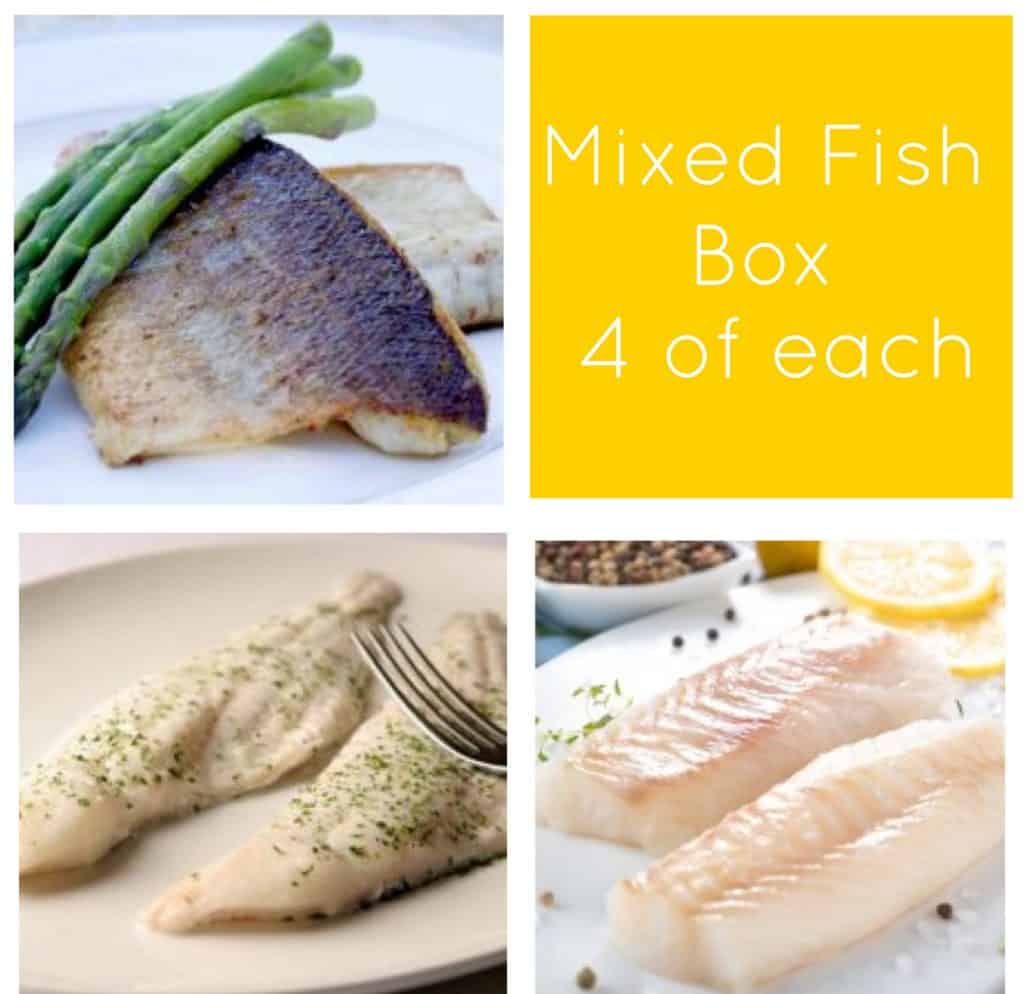 Cod, Seabass & Haddock Fish Box 12 portions Seafresh The Online Fishmonger