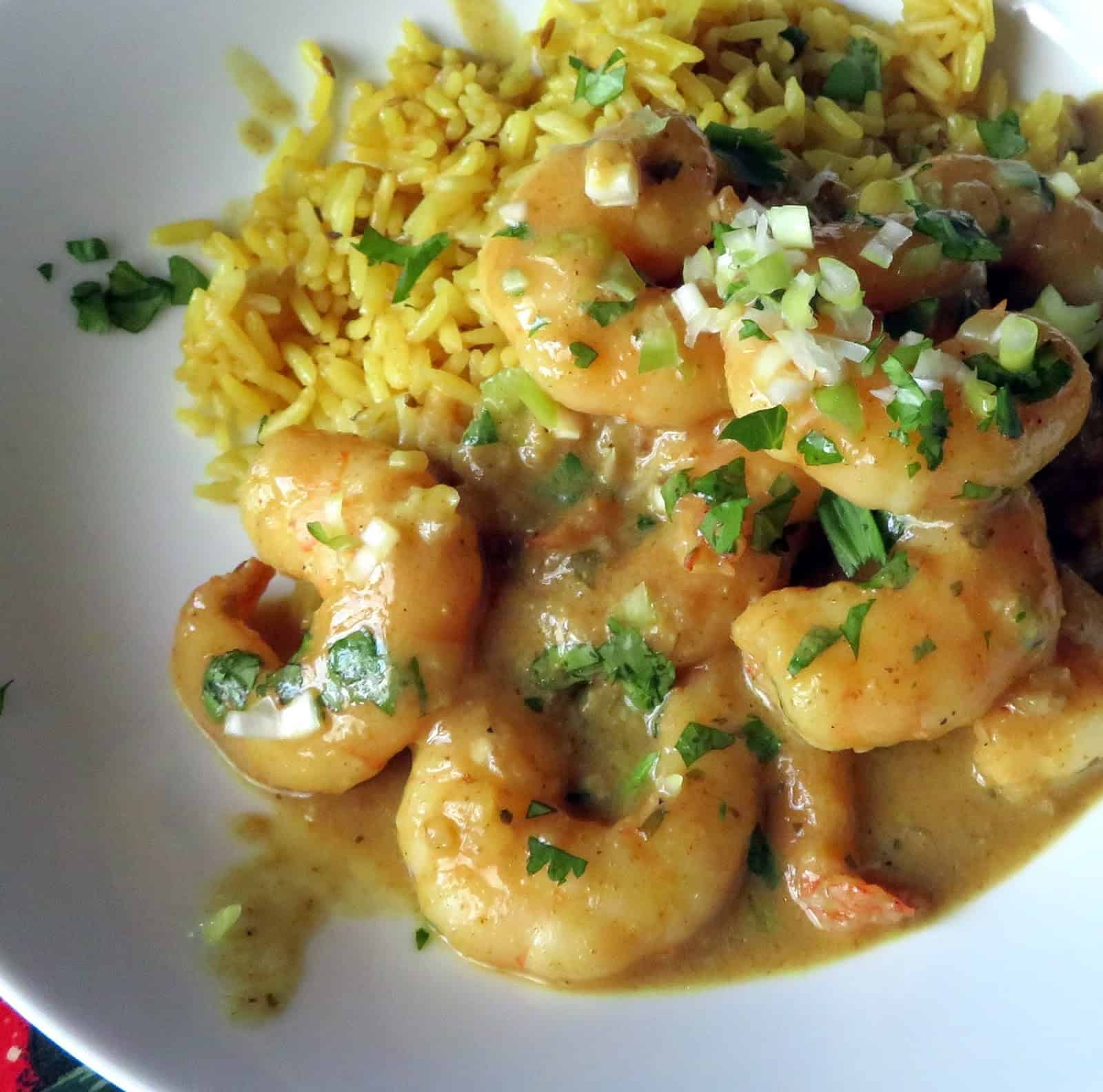 Curry Coconut King Prawns Seafresh