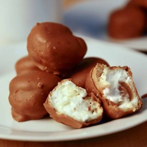 product: Salted Caramel Profiteroles 1kg (approx.50) title=