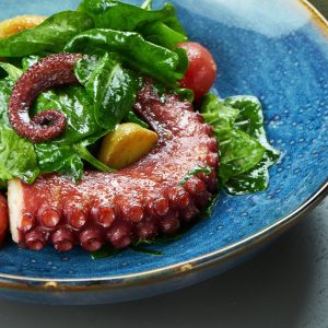 Frozen Octopus: Cooked Octopus Tentacles 350g title=