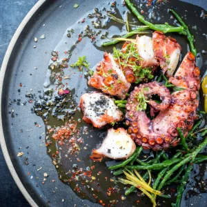 Seafood: SPECIAL OFFER Cooked Octopus Tentacles 2 x 350g title=