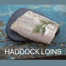 Haddock Loins (Skin On) 900g