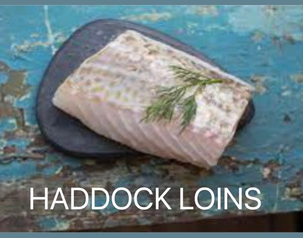 Buy Haddock Loins (Skin On) 4 x (7-10) oz online