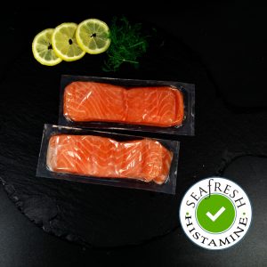 Frozen Fish: Organic Scottish Salmon Fillets 2 x 140-170g title=