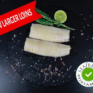 Frozen Fish: ✅ Haddock Loins x 4 title=