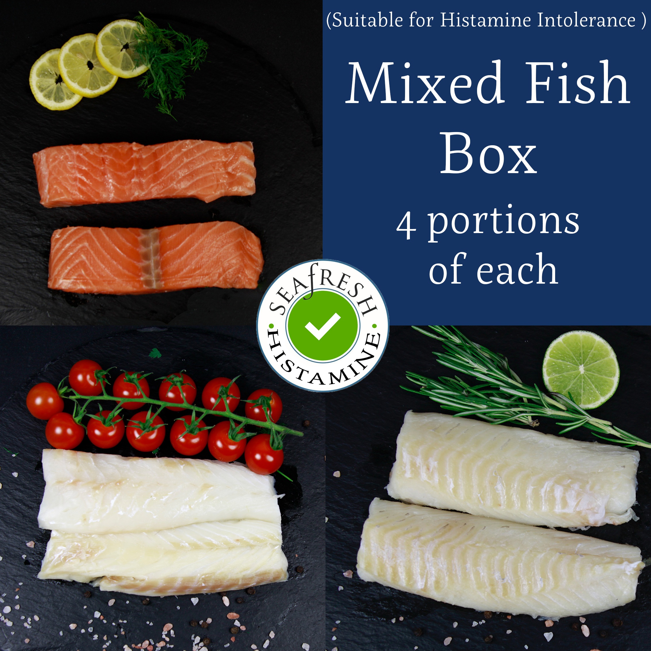 Cod, Salmon & Haddock Fish Box - 12 portions - Seafresh - The Online  Fishmonger