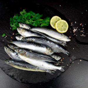 Frozen Fish: Whole Cornish Sardines -900g title=