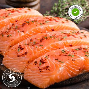 Buy Salmon Fillets (Large) 4 x 200-230g online