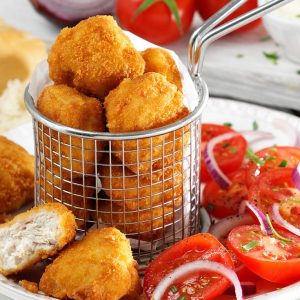 Chicken Nuggets Breaded x 1kg (GF)