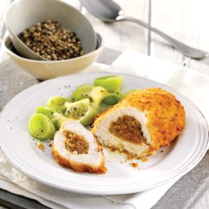 Chicken: Chicken with Creamy Peppercorn (Kyiv Style) x 4 portions (Gluten Free) title=